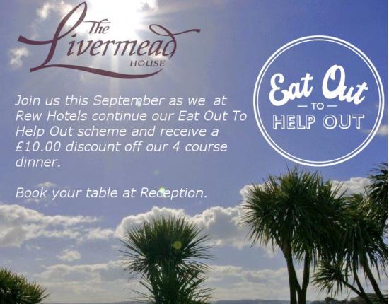 Rew Hotels Eat out to help out